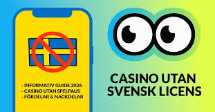Casinon utan svensk licens Risker och Möjligheter