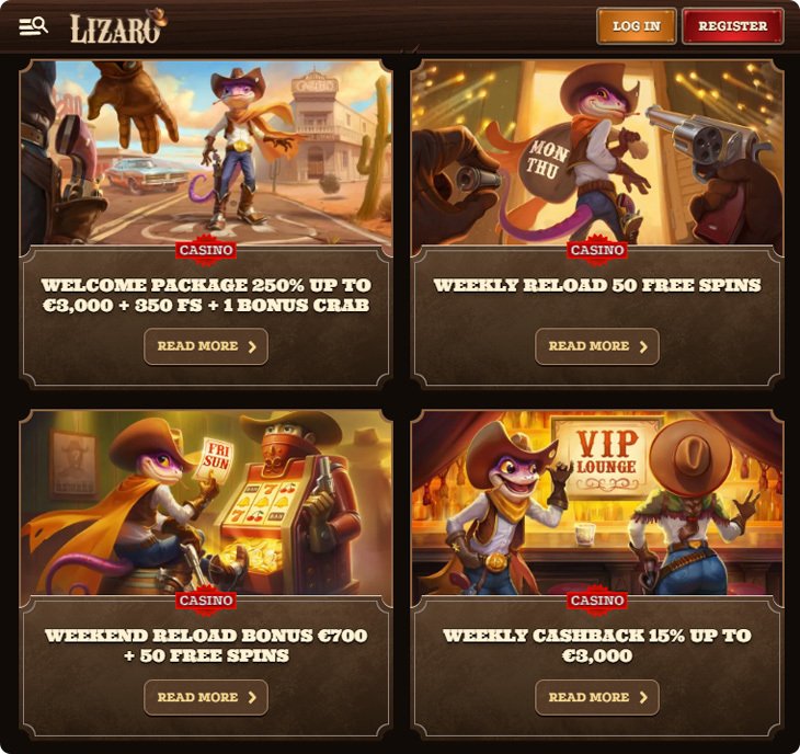 Découvrez l'univers en ligne du Lizaro Casino, une expérience de jeu inédite - aperçu Découvrez l'univers en ligne du Lizaro Casino, une expérience de jeu inédite - aperçu
